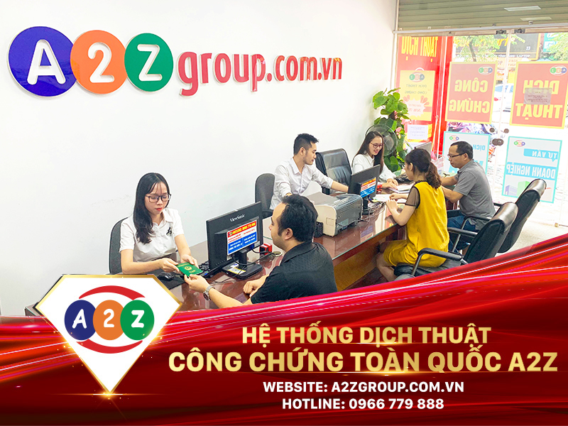 Dịch Thuật Công Chứng Tiếng Pháp Tại A2Z Huyện Thanh Hà – Nhanh, Chuẩn Xác, Hợp Pháp